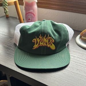 Vans Forest Green and White Mesh Cap